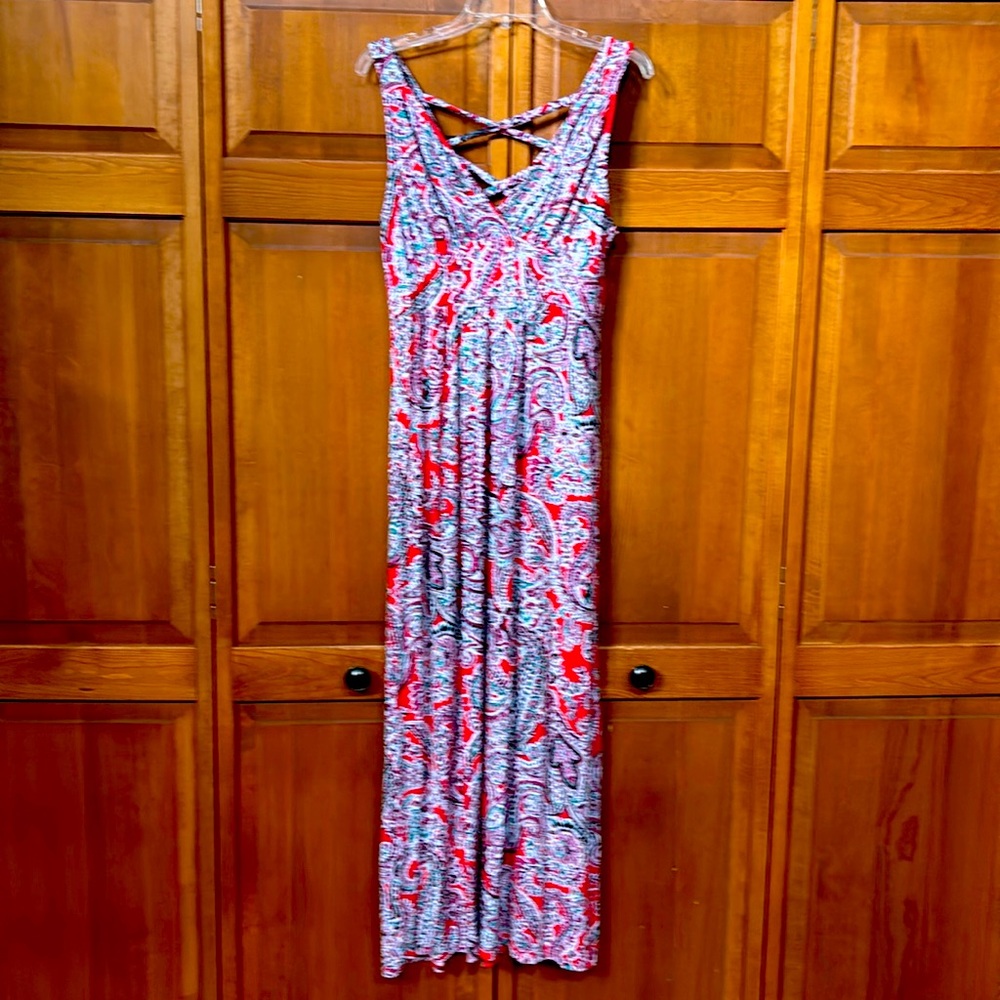 Loveappella Paisley Maxi-Dress